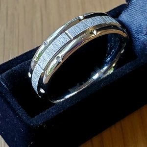 Men’s Titanium Ring I Love You Engraved Inside New